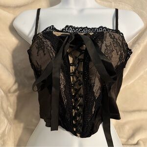 Cider | Corset with Lace-Up Detail